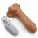 Телесный вибратор 10 Mode Vibrating Carved Dildo - 14 см. - Howells купить в Ельце с доставкой в Orgasmix.ru Телесный вибратор 10 Mode Vibrating Carved Dildo - 14 см. - Howells