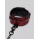 Красно-черные оковы Reversible Faux Leather Ankle Cuffs - Fifty Shades of Grey - купить с доставкой в Ельце