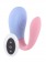 Двухцветный вибростимулятор для пар с пультом ДУ - Свободный ассортимент купить в Ельце с доставкой в Orgasmix.ru Двухцветный вибростимулятор для пар с пультом ДУ - Свободный ассортимент