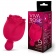 Малиновый вибростимулятор в форме бутона со стебельком - Bior toys в Ельце Малиновый вибростимулятор в форме бутона со стебельком - Bior toys