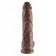 Большой коричневый фаллоимитатор с мошонкой 10 Cock with Balls на присоске - 25,4 см. - Pipedream купить с доставкой в интернет-магазине Orgasmix в Ельце Большой коричневый фаллоимитатор с мошонкой 10 Cock with Balls на присоске - 25,4 см. - Pipedream